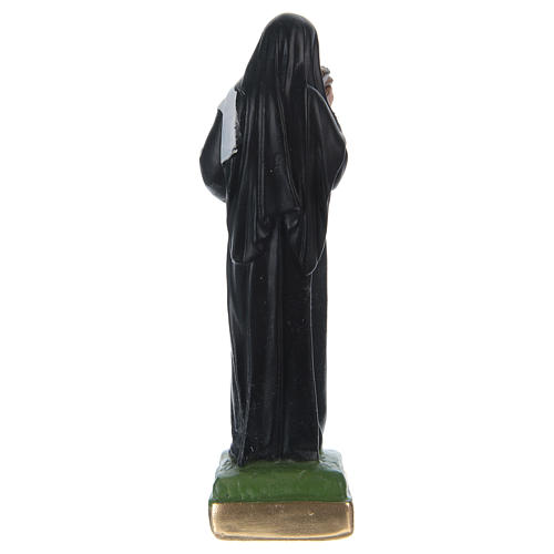 Sainte Rita 15 cm statue en plâtre peint 3