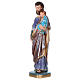 St. Joseph 30 cm Statue, in plater with mother of pearl s3