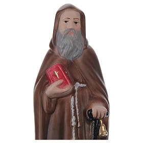 Saint Anthony Abbot Figurine, 15 cm in plaster