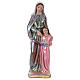 Saint Anne Plaster Statue, 20 cm, with mother of pearl s1