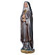 Saint Clare 20 cm Statue, in plaster with mother of pearl s3