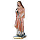 Statue of Saint Philomena, 20 cm in plaster with mother of pearl s3