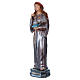 Statue of Saint Rosalia, 20 cm in plaster with mother of pearl s3