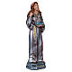 Statue of Saint Rosalia, 20 cm in plaster with mother of pearl s4