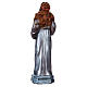 Statue of Saint Rosalia, 20 cm in plaster with mother of pearl s5