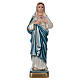 Statue of The Immaculate Heart of Mary, 20 cm, in plaster s1