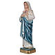 Statue of The Immaculate Heart of Mary, 20 cm, in plaster s3