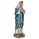 Statue of The Immaculate Heart of Mary, 20 cm, in plaster s4
