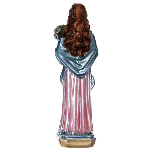 St. Mary Goretti Statue, 20 cm in plaster with mother of pearl 5