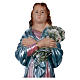 St. Mary Goretti Statue, 20 cm in plaster with mother of pearl s2