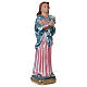 St. Mary Goretti Statue, 20 cm in plaster with mother of pearl s4