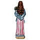 St. Mary Goretti Statue, 20 cm in plaster with mother of pearl s5