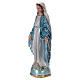 Our Lady of Miracles 15 cm in mother-of-pearl plaster s2