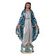 Blessed Mother statue in pearlized plaster, 15 cm s1