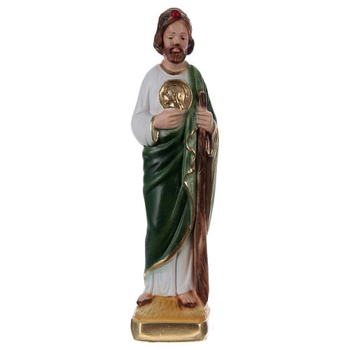 St Jude 15 cm in painted plaster 1