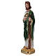 St Jude 15 cm in painted plaster s2