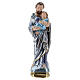 St. Joseph, 15 cm in plaster with mother of pearl s1