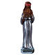 St. Rosalia Figurine, 15 cm in plaster with mother of pearl s3