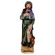 Saint Roch 15 cm statue plâtre s1