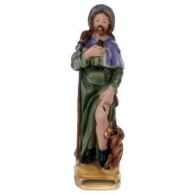Saint Roch 15 cm Plaster Statue