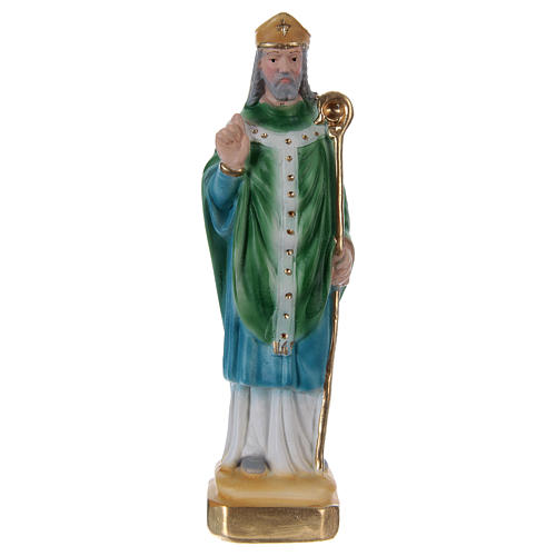 San Patricio 15 cm estatua de yeso 1