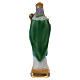 San Patricio 15 cm estatua de yeso s3