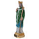 San Patrizio 15 cm statua in gesso s2