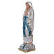 Gottesmutter von Lourdes 15cm perlmuttartigen Gips s2
