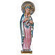 Mary of Perpetual Help Statue, 20 cm in plaster with mother of pearl s1
