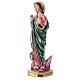 Statue of St Marta in mother-of-pearl plaster h 20 cm s2