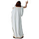Resurrection Christ Statue with Flag, 40 cm in plaster s6