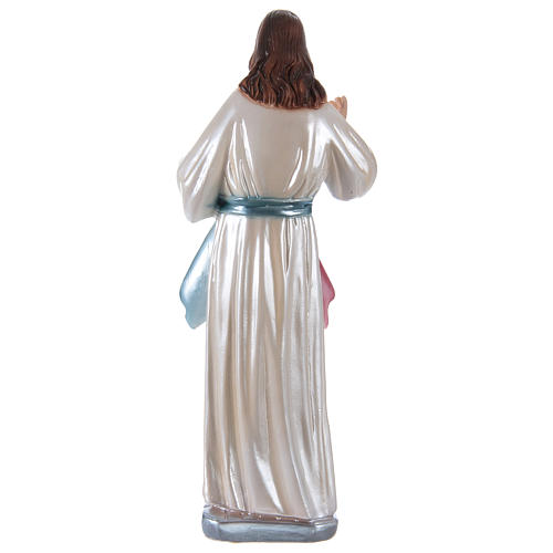 Figura Jezus gips efekt masy perłowej h 30 cm 4