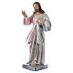 Statue of Jesus in mother-of-pearl plaster h 20 cm s3
