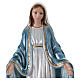 Our Lady of Miracles 35 cm in mother-of-pearl plaster s2