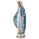 Estatua de yeso nacarado Virgen Milagrosa 35 cm s3