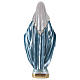Estatua de yeso nacarado Virgen Milagrosa 35 cm s4