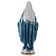 Our Lady of Miracles 40 cm in mother-of-pearl plaster s4