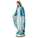 Our Lady of Miracles 40 cm in mother-of-pearl plaster s3