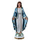 Estatua de yeso nacarado Virgen Milagrosa 40 cm s1