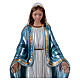 Statue en plâtre nacré Vierge Miraculeuse 40 cm s2