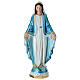 Our Lady of Grace statue in pearlized plaster, 40 cm s1