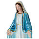 Our Lady of Grace statue in pearlized plaster, 40 cm s2