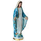 Our Lady of Grace statue in pearlized plaster, 40 cm s5