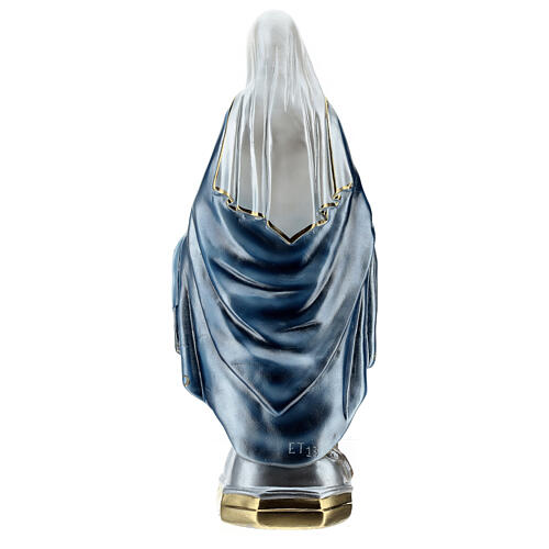 Estatua Virgen Milagrosa 50 cm de yeso nacarado 7