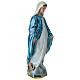 Statue Vierge Miraculeuse 50 cm en plâtre nacré s5