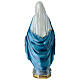 Statue Vierge Miraculeuse 50 cm en plâtre nacré s8