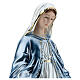 Statua Madonna Miracolosa 50 cm in gesso madreperlato s4