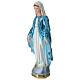 Statua Madonna Miracolosa 50 cm in gesso madreperlato s3