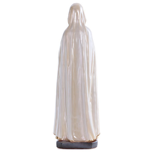 Mary Rosa Mystica statue in pearlized plaster 70 cm 5
