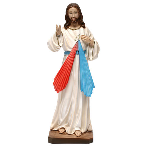 Divine Mercy statue in plaster 40 cm 1